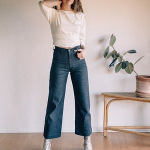 OZMA, Wide Leg Jeans, Deadstock Denim